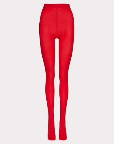 Red Tights Have Reached Peak Popularity — Here's How To Wear Them