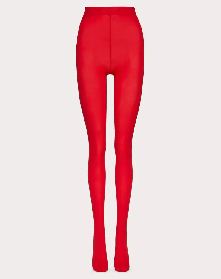 Red Tights Have Reached Peak Popularity — Here's How To Wear Them