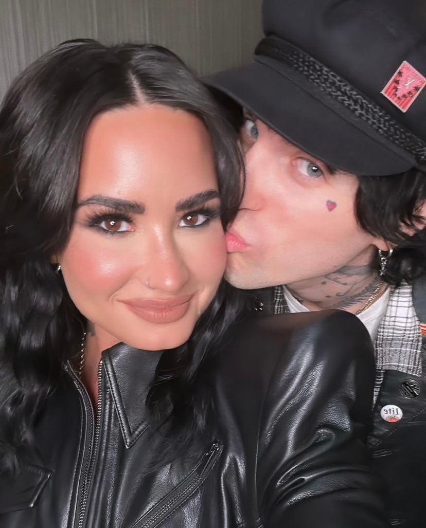 Demi Lovato celebrated fiancé Jutes' birthday on Instagram in March.