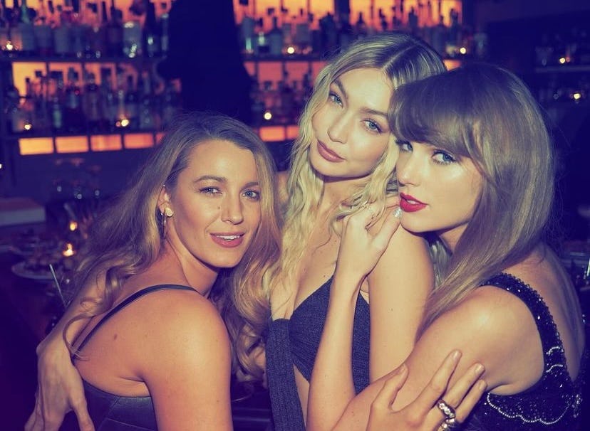 Blake Lively and Gigi Hadid celebrated Taylor Swift’s birthday in New York City on Dec. 13.