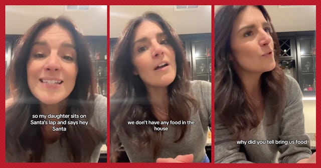 A mom on TikTok is warning parents to make sure you listen up when your kids are chatting with Santa...