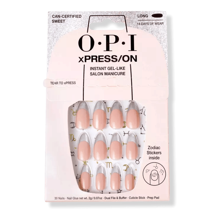 OPI xPRESS/On Big Zodiac Energy Can-certified Sweet Press On Nails
