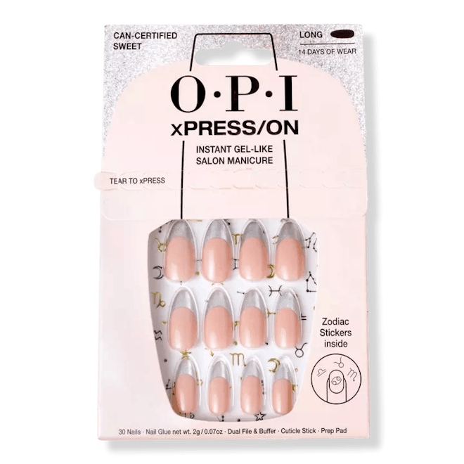 OPI xPRESS/On Big Zodiac Energy Can-certified Sweet Press On Nails