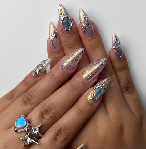 The 15 hottest winter 2024 nail art trends, according to industry experts.