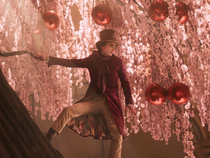 Timothée Chalamet as Willy Wonka in 'Wonka'