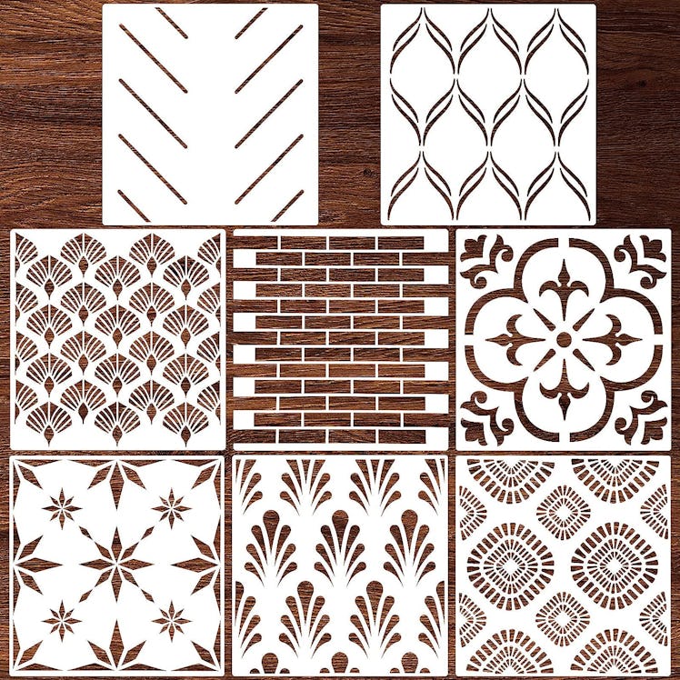 Outus Wall Stencils (8 Pieces)
