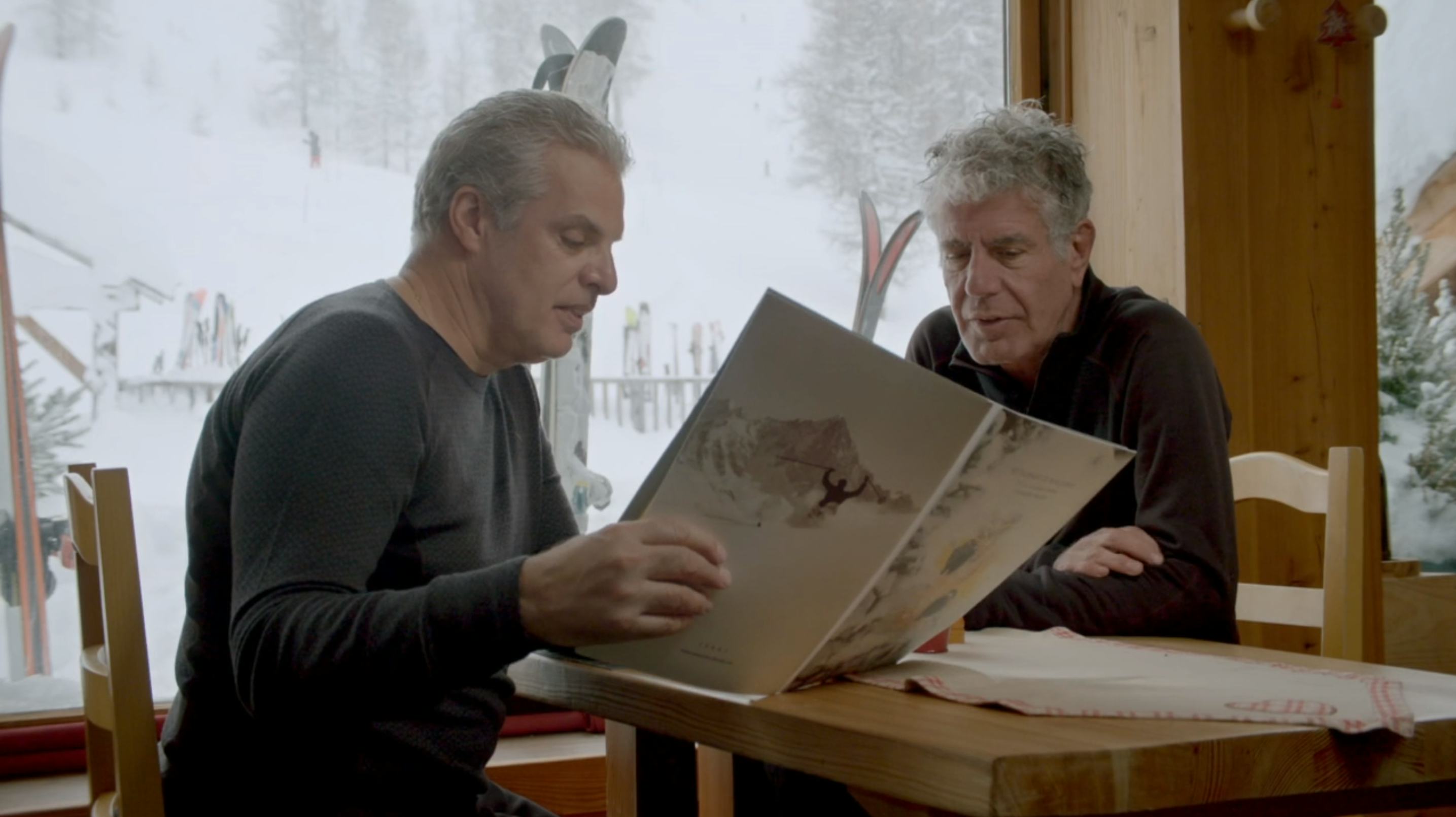 Anthony Bourdain visits the French Alps in &lsquo;Parts Unknown&rsquo; with Eric Ripert.