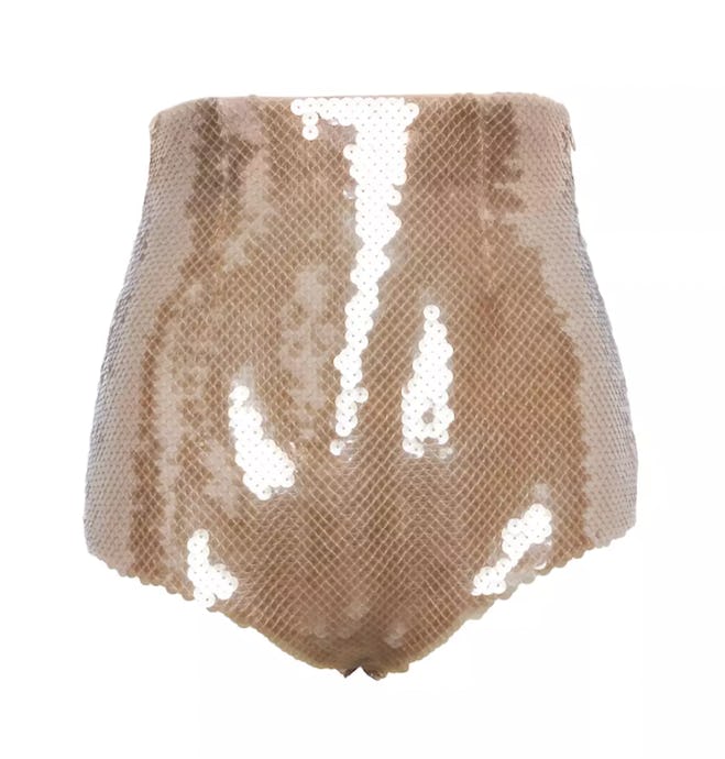 Prada Sequined Tulle Panties Shorts