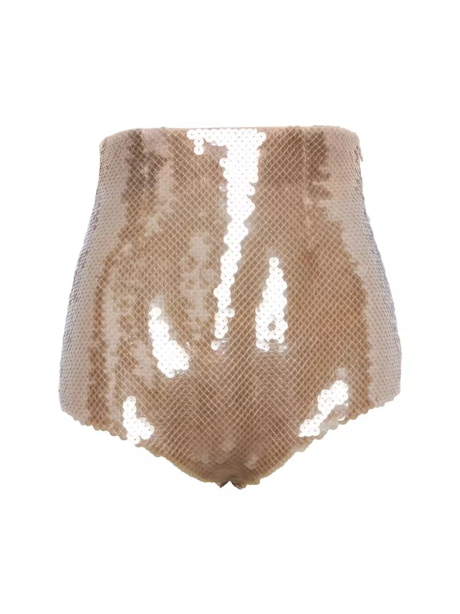 Prada Sequined Tulle Panties Shorts