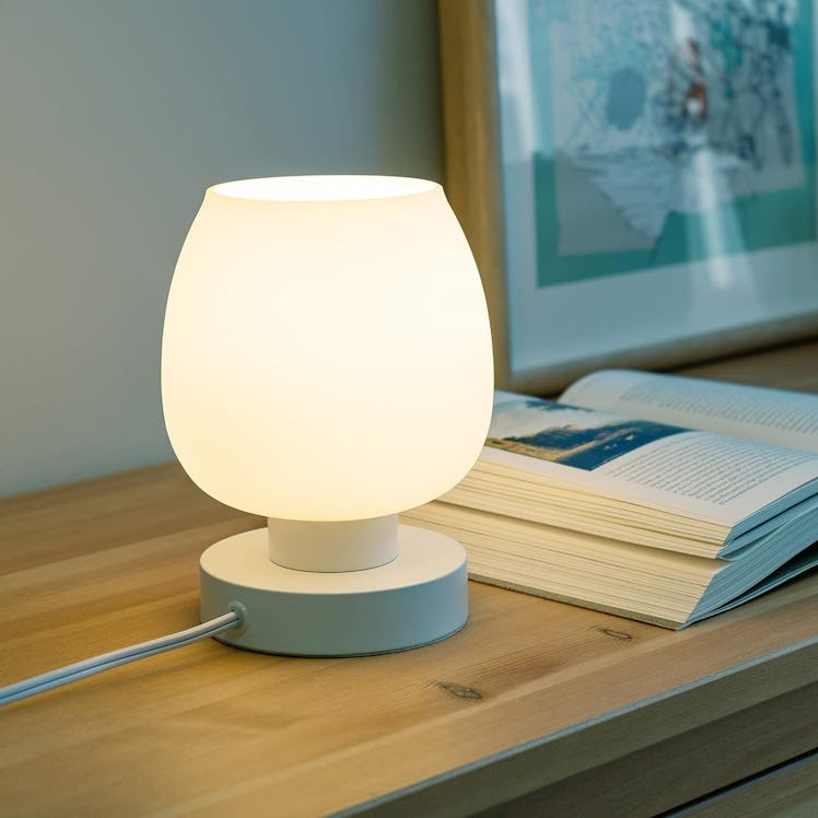 ONEWISH Touch Bedside Table Lamp