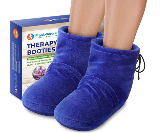 PhysioNatural Microwaveable Booties and Feet Warmers