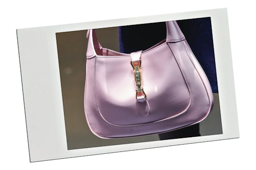 A model walks the runway at the Gucci Ready to Wear Fall/Winter 2020-2021 fashion show during Milan …