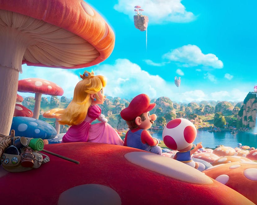 A new animated film based on the world of Super Mario Bros. premiered in 2023.