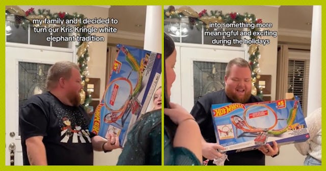 This family's way of doing Secret Santa still celebrates the holidays with gifts but with a special ...