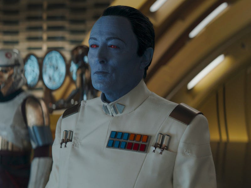 Lars Mikkelsen as Grand Admiral Thrawn in Ahsoka