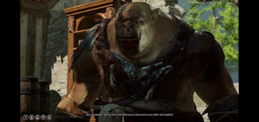 Lump The Enlightened tells the player he wants a taste.