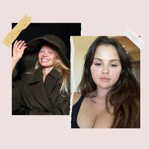 Pamela Anderson, Selena Gomez, and more celebrities had relatable "no makeup" moments throughout 202...