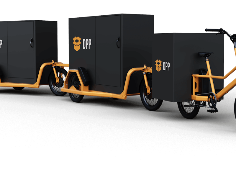 Pelican's PelicanTrain modular cargo e-bike