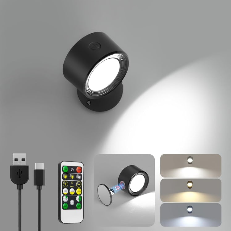 Lightbiz LED Wall Lights with Remote