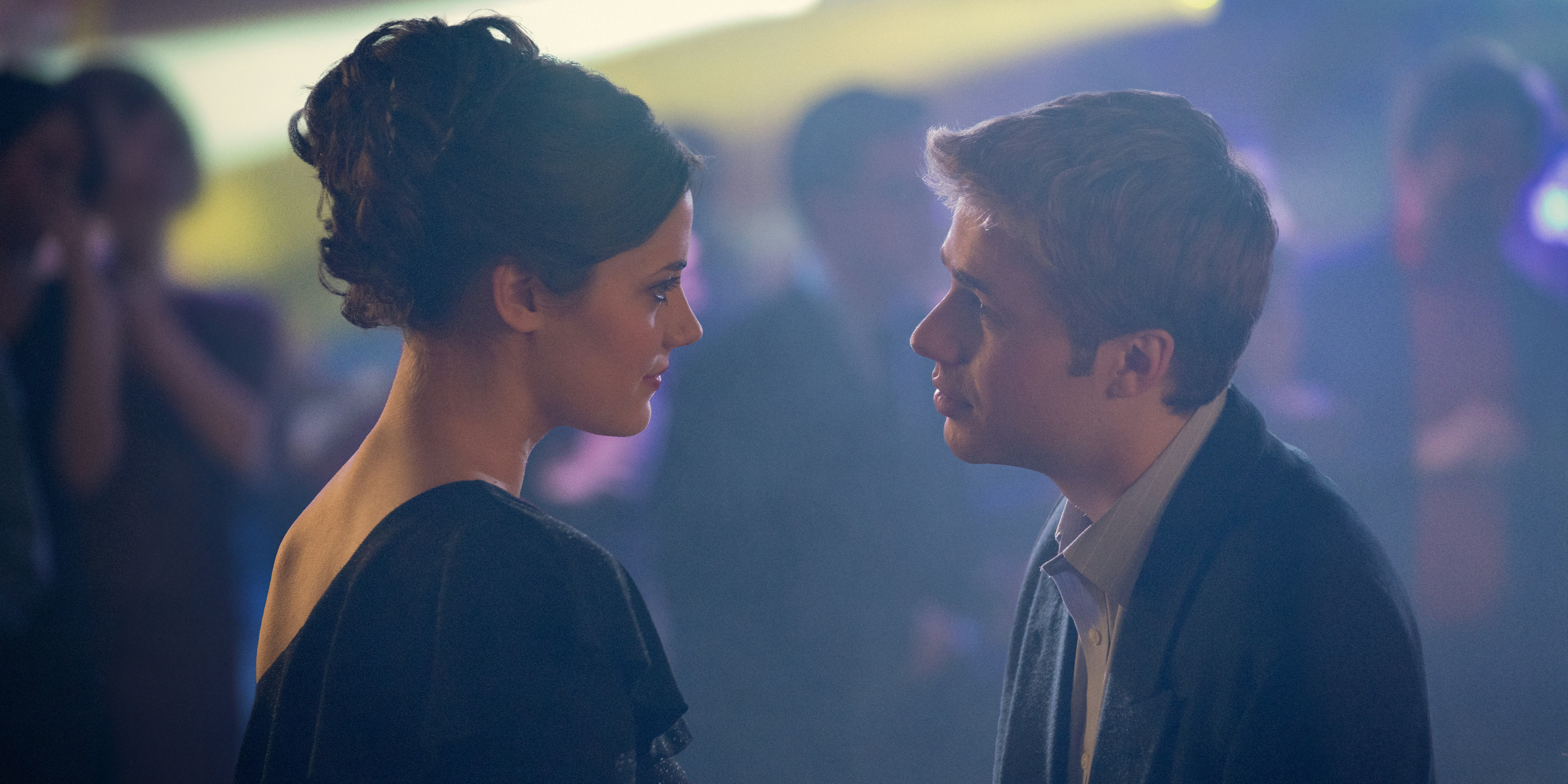 Meg Bellamy as Kate and Ed McVey as Prince William in &lsquo;The Crown&rsquo; Season 6.