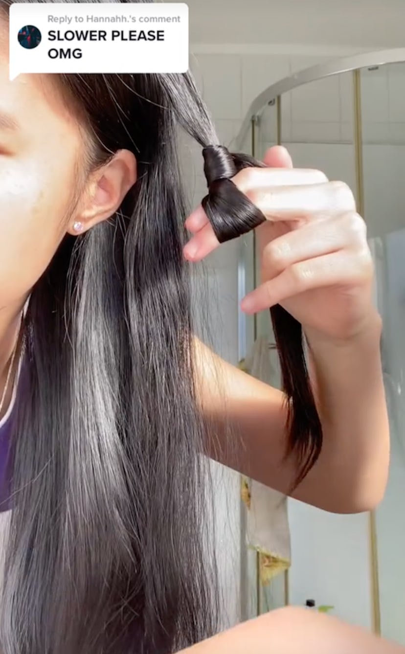 How to create cocoon curls.