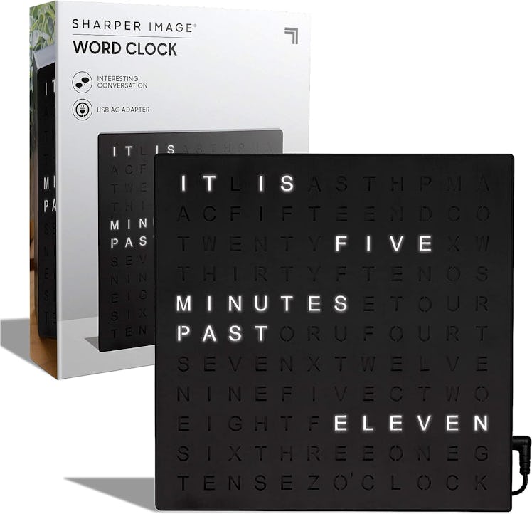 Sharper Image Word Clock