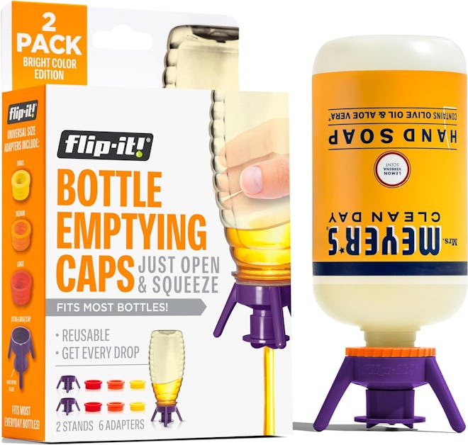 Flip-It! Bottle Emptying Caps (2-Pack)