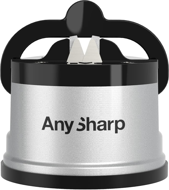 AnySharp Knife Sharpener With Power Grip