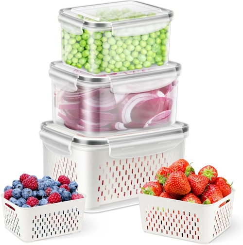 TBMax Fruit Storage Containers (3-Pack)
