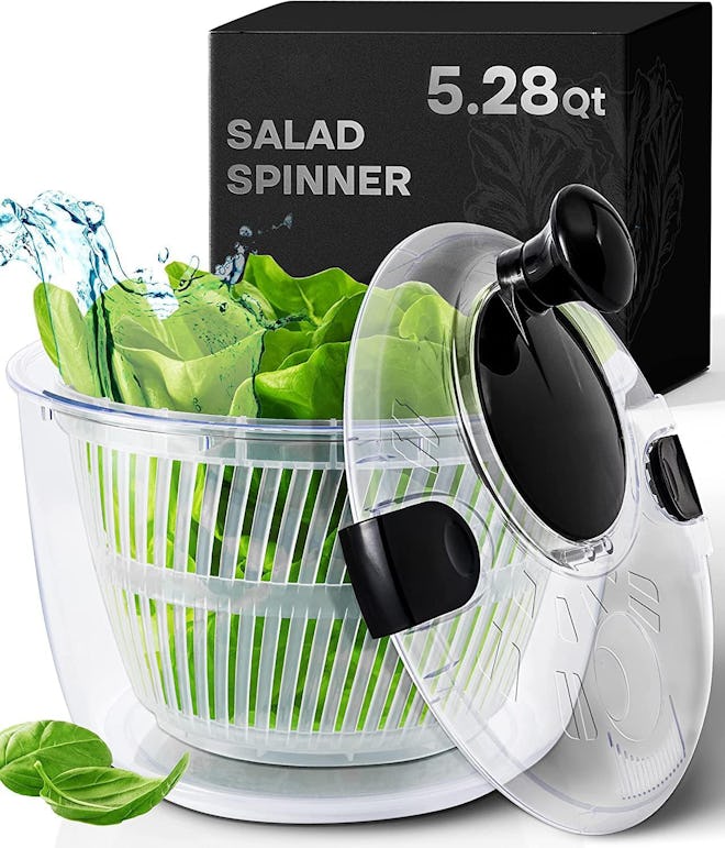Joined Salad Spinner