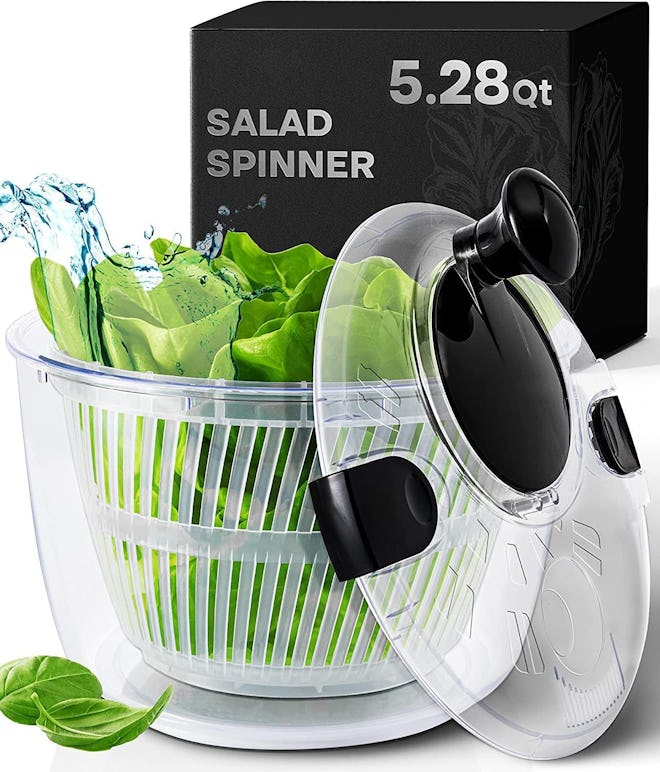 Joined Salad Spinner