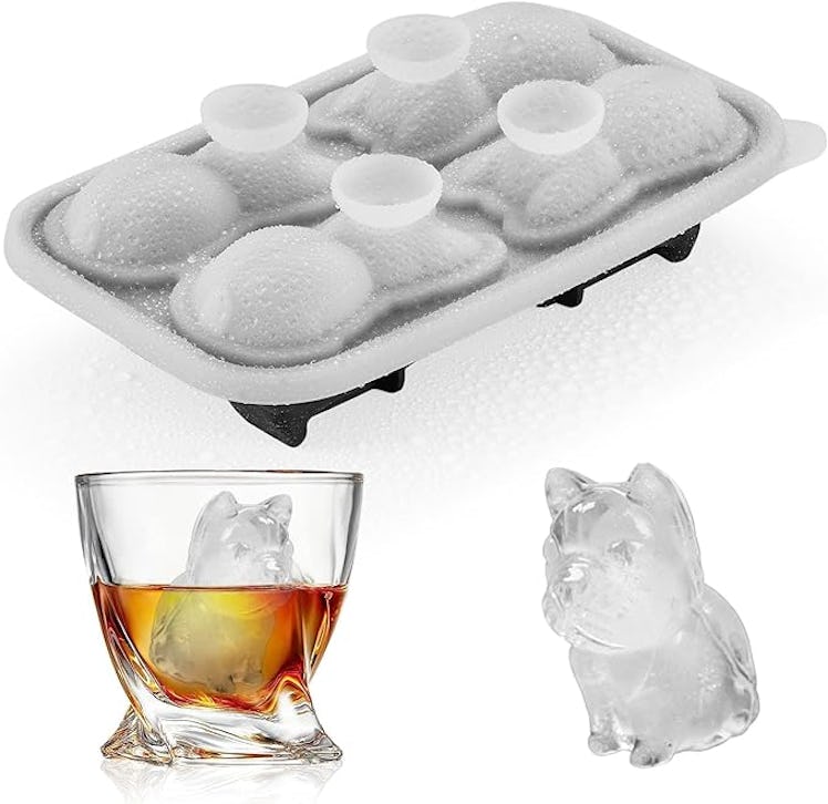 ACOOKEE French Bulldog Ice Cube Tray