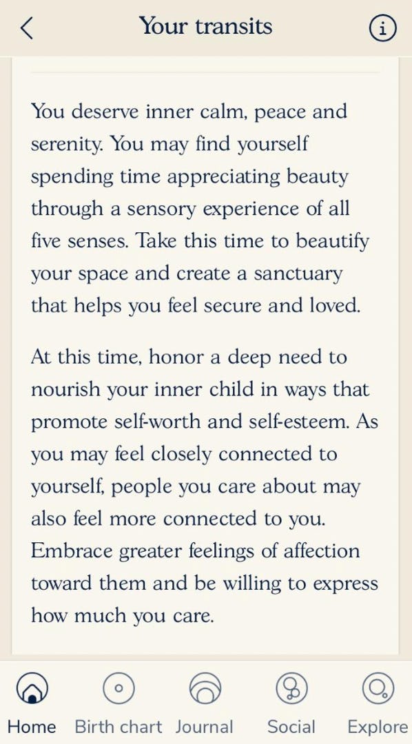 My review of the Soulloop astrology app.