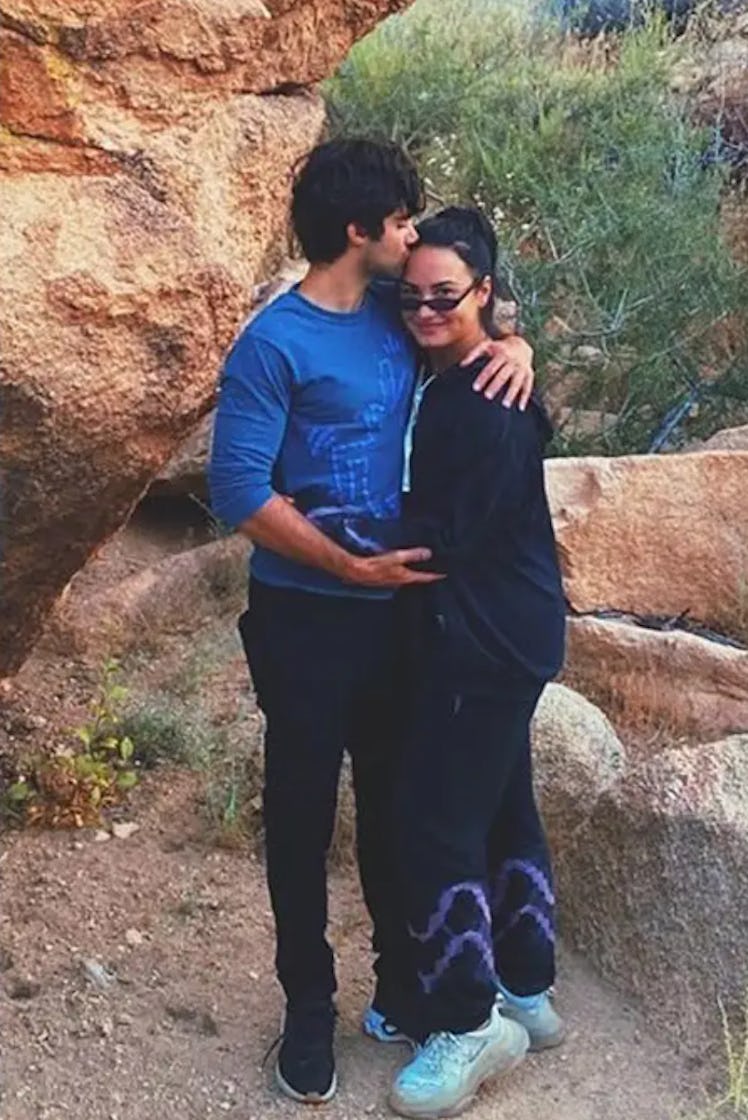Demi Lovato and ex-fiance Max Ehrich in Joshua Tree