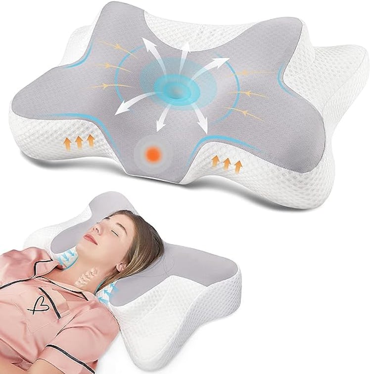 DONAMA Cervical Neck Pillow