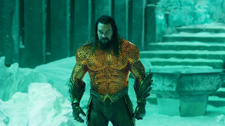 Jason Momoa as Arthur Curry in 'Aquaman and the Lost Kingdom'