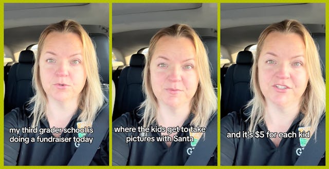 TikTok mom Maddison Contreras calls out her kid's school for charging children to meet Santa.
