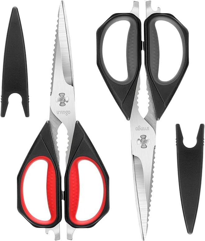 LIVINGO Kitchen Scissors (2-Pack)
