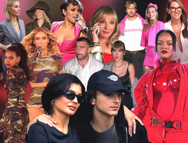 Moments from the top viral pop culture moments of 2023
