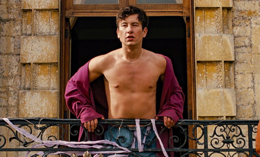 Barry Keoghan revealed he didn't wear a prosthetic for his nude scene in 'Saltburn.'