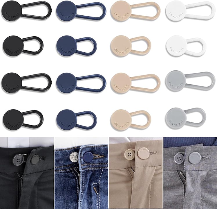 YUANHANG Pants Waist Button Extender (16-Pieces)