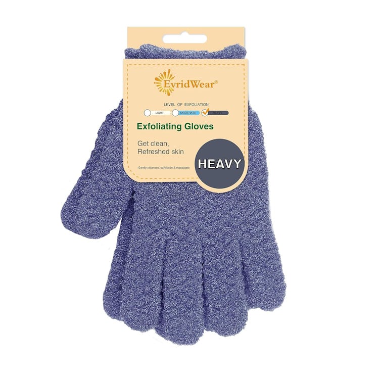 Evridwear Exfoliating Dual Texture Bath Gloves