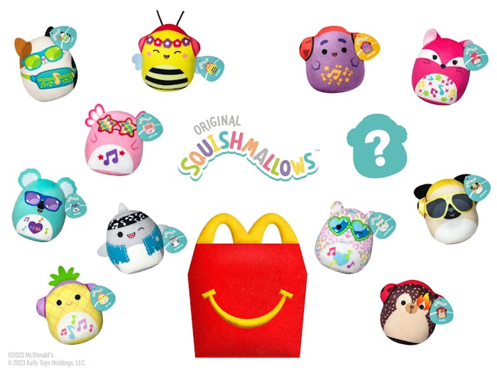McDonald's has Squishmallows Happy Meals.