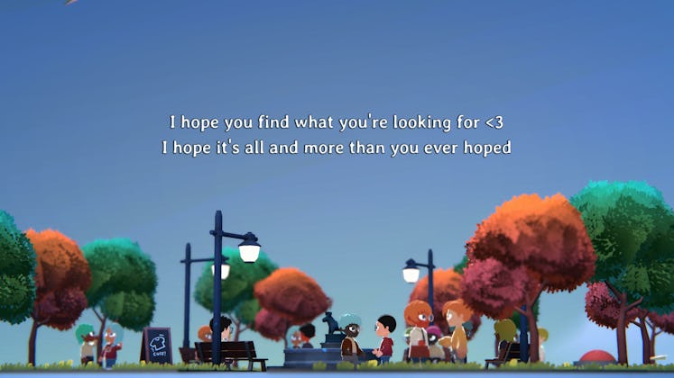 screenshot from Kind Words 2