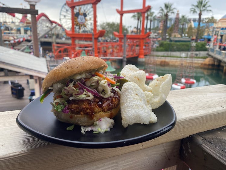 The Shrimp Katsu Sandwich can be found at the San Fransokyo Square at Disneyland. 