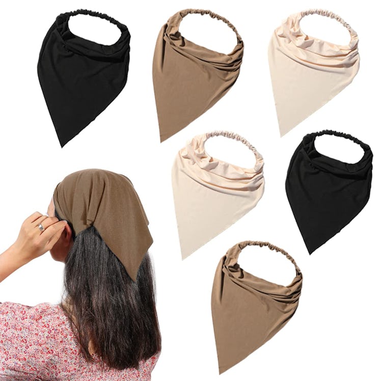 Vercret Hair Scarf Headband (6-Pack)