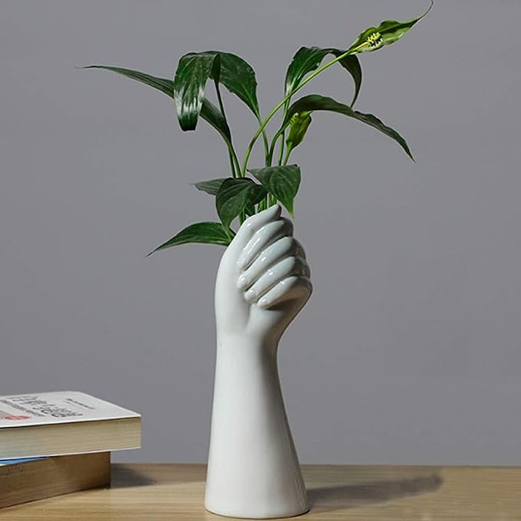 NBHUZEHUA Ceramic Hand Vase