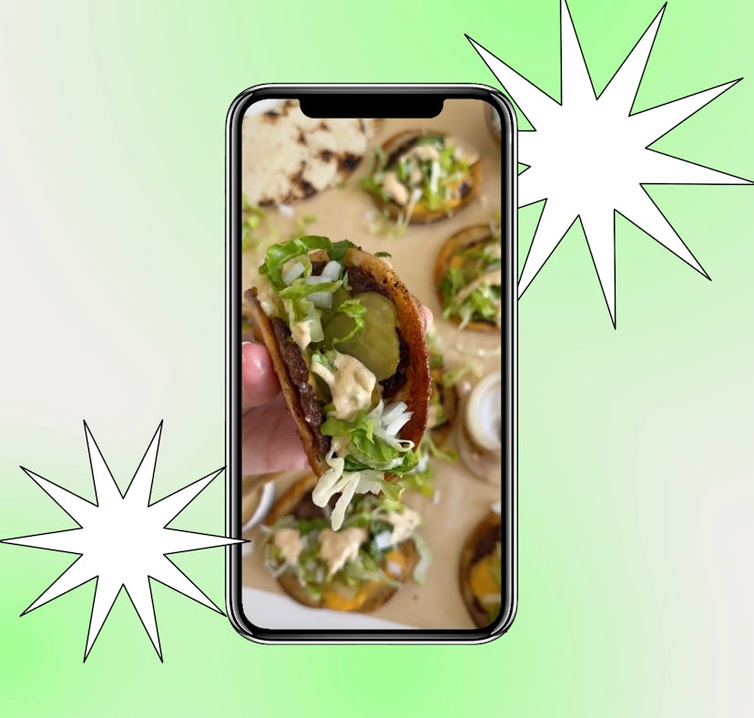 I tried the five most viral TikTok recipes of 2023, including burger smash tacos.