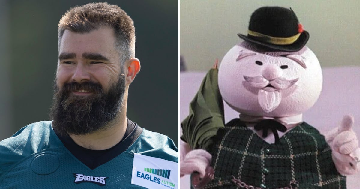 Jason Kelce Doesn't Think He Looks Like "Sam The Snowman"