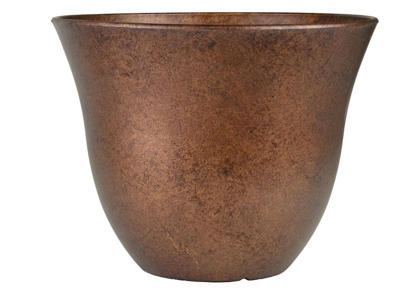 Classic Home and Garden Honeysuckle Resin Flower Pot